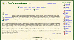 Desktop Screenshot of jonnsaromatherapy.com